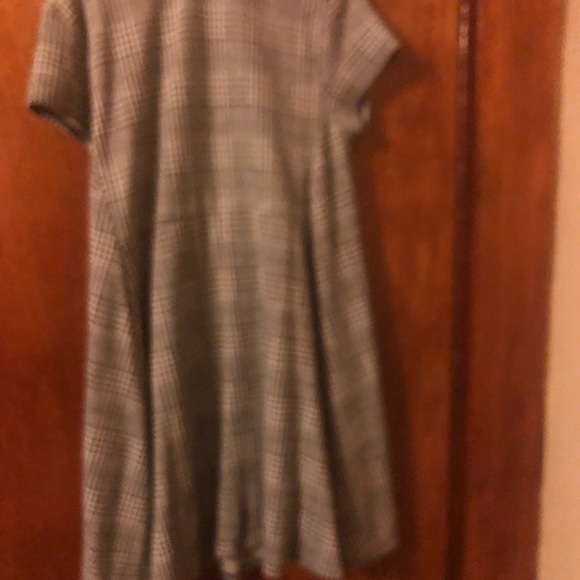 *ZARA* Checked dress with front how detail (11/12) - Picture 4 of 4